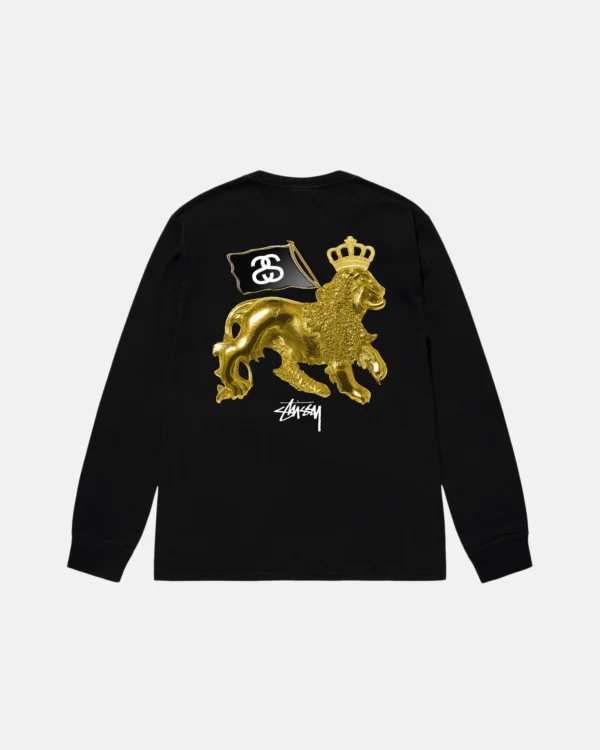 GOLD-LION-LS-TEE-black-