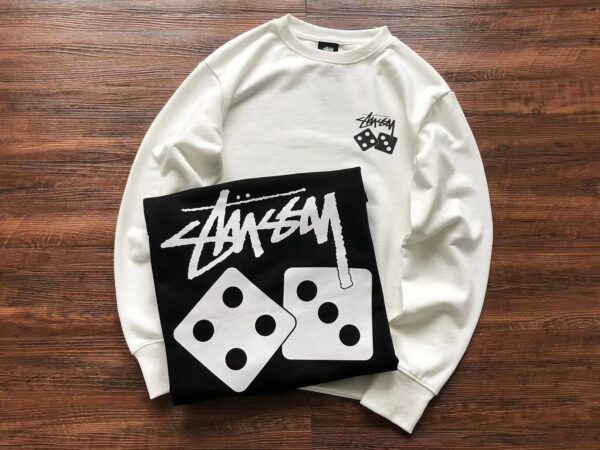 Stussy Dice Pigment Dyed Crew Sweater