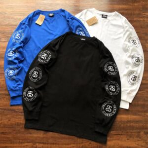 Stussy London NY Paris-Long Sleeve T-Shirt