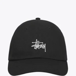 stussy black hat